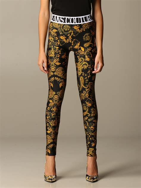 versace jeans couture leggings|versace inspired leggings.